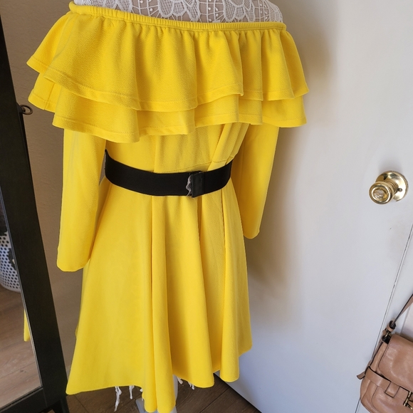 YELLOW rue 107 skater dress - Picture 6 of 8